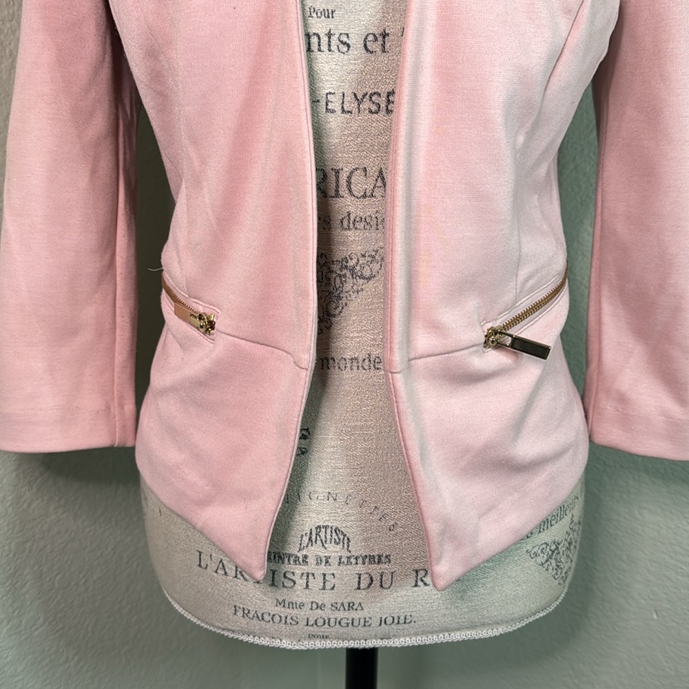 Guess Blush Suede Blazer - Picture 4 of 8